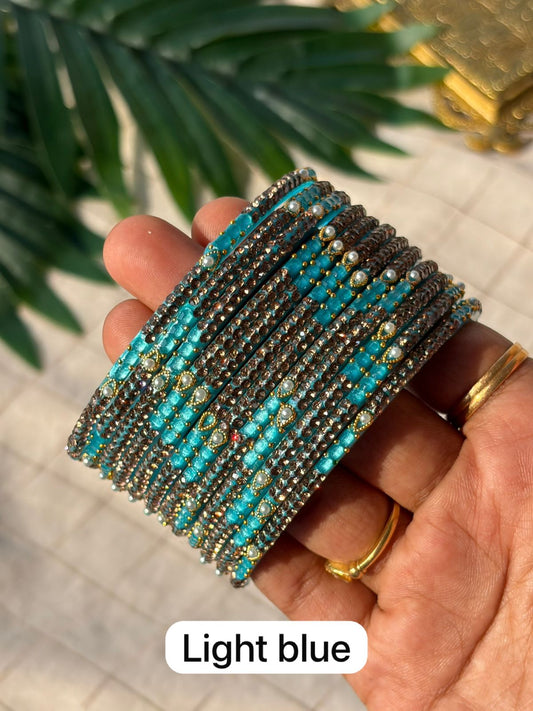 Yugal Glass Bangles