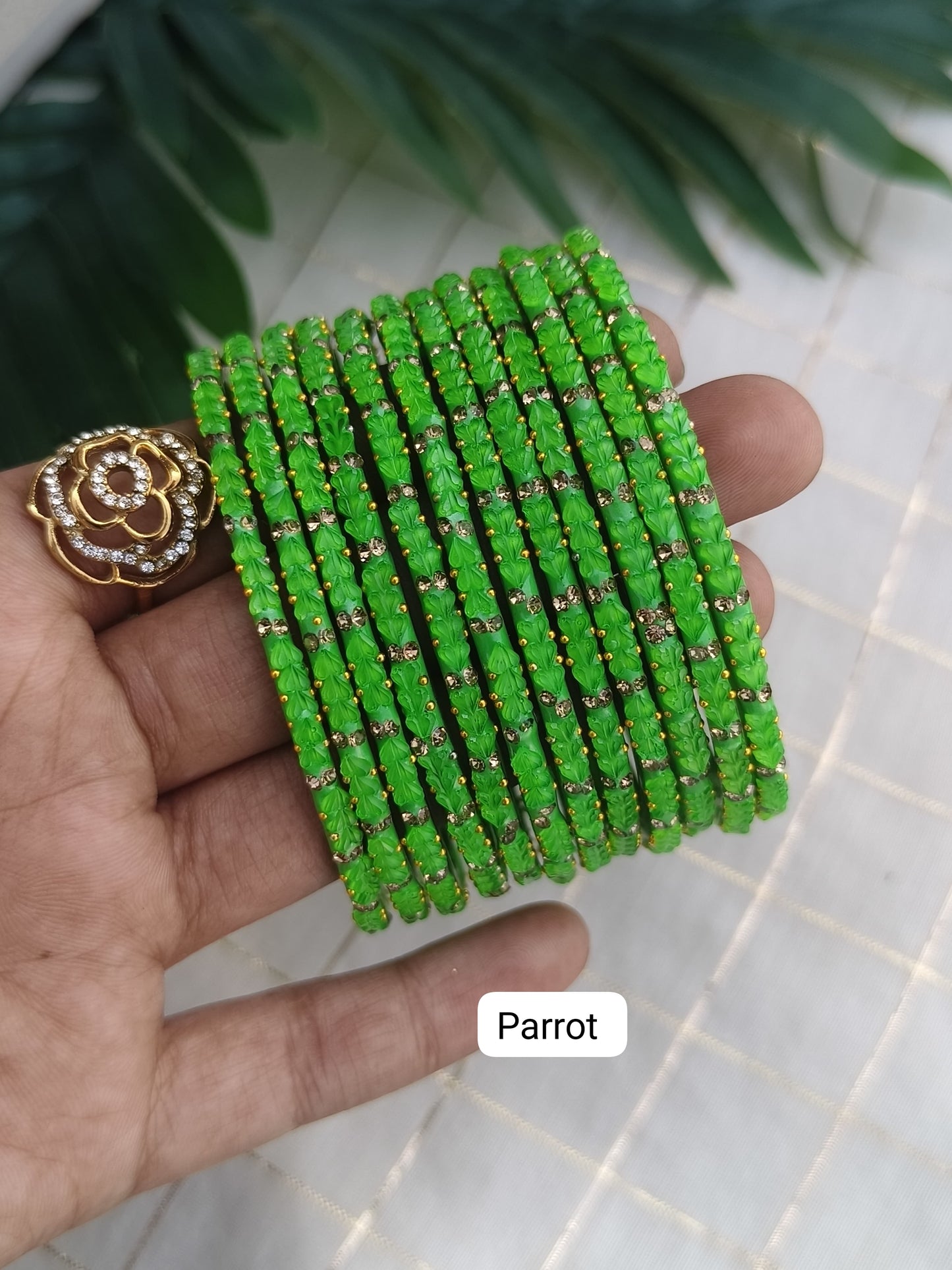 Neelothi Glass Bangles