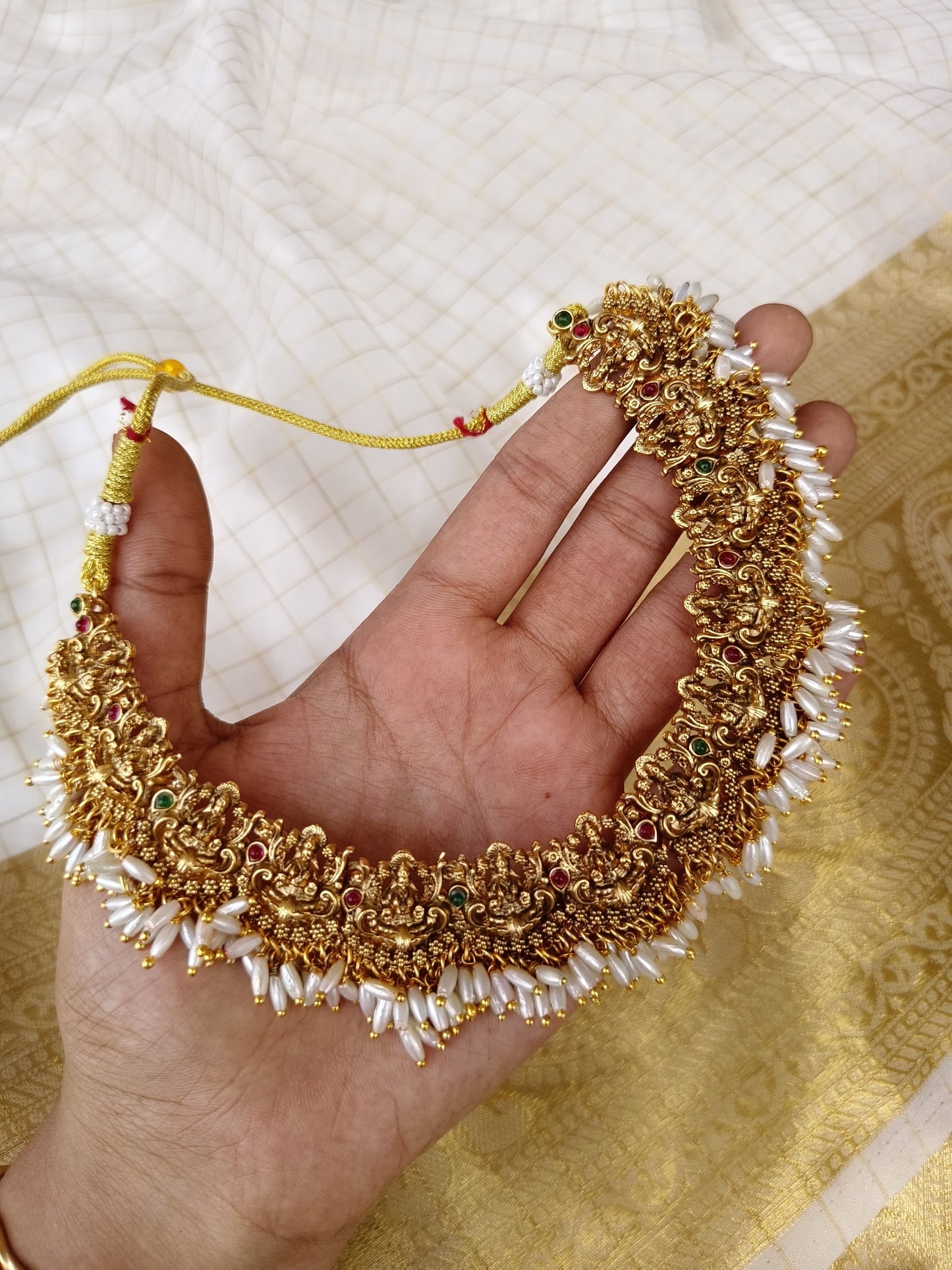 Golden Garland Necklace NNB62