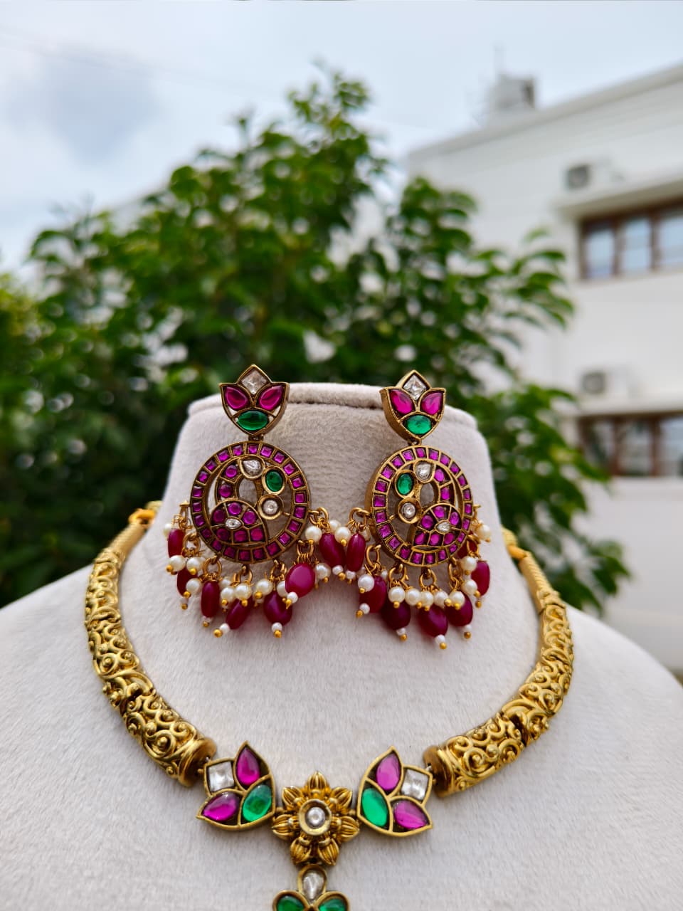 Kundan Necklace NNB48