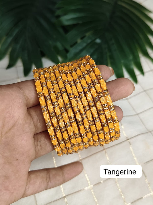 Lily (New colours) Glass Bangles