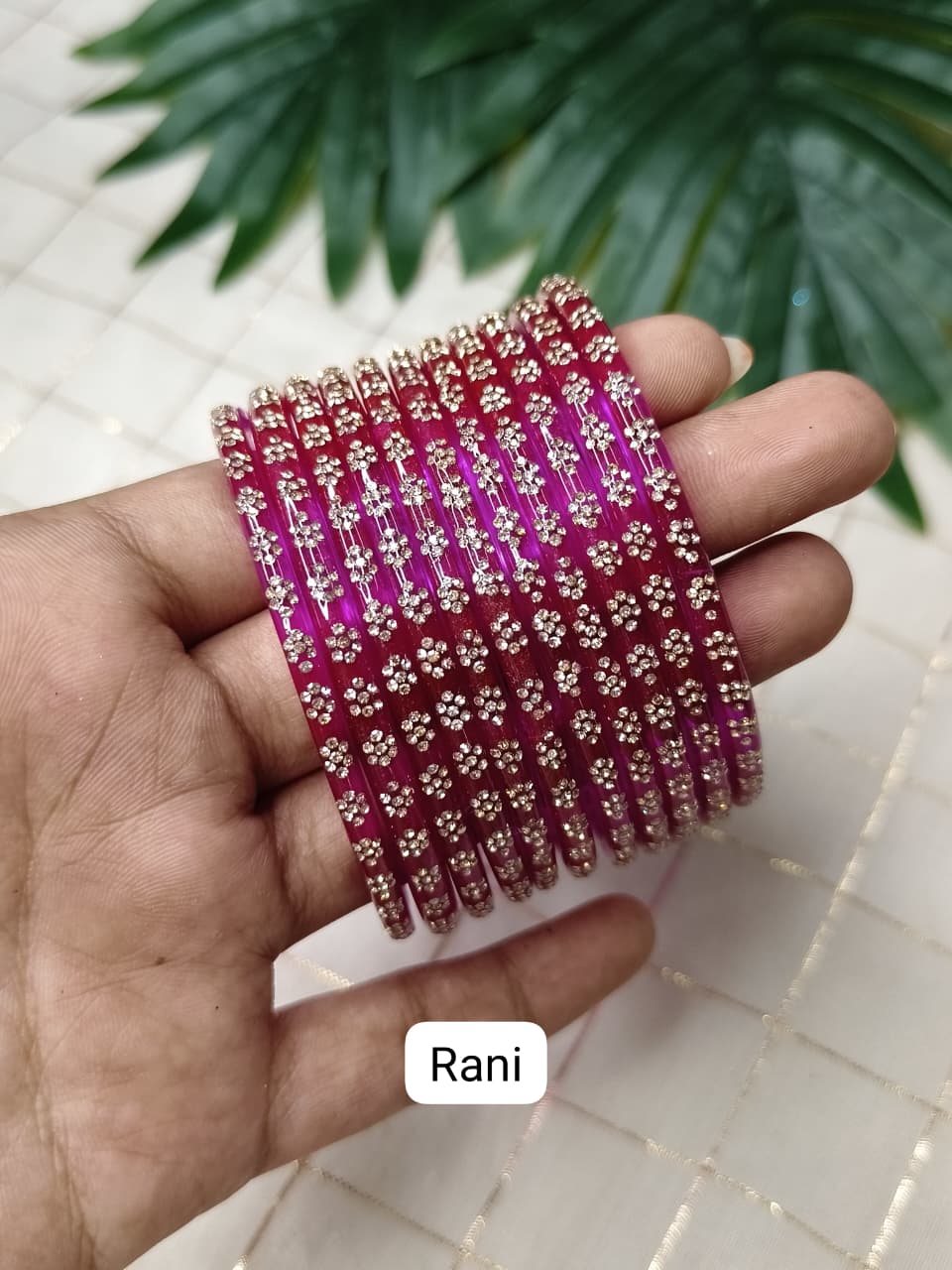Diya Glass Bangles