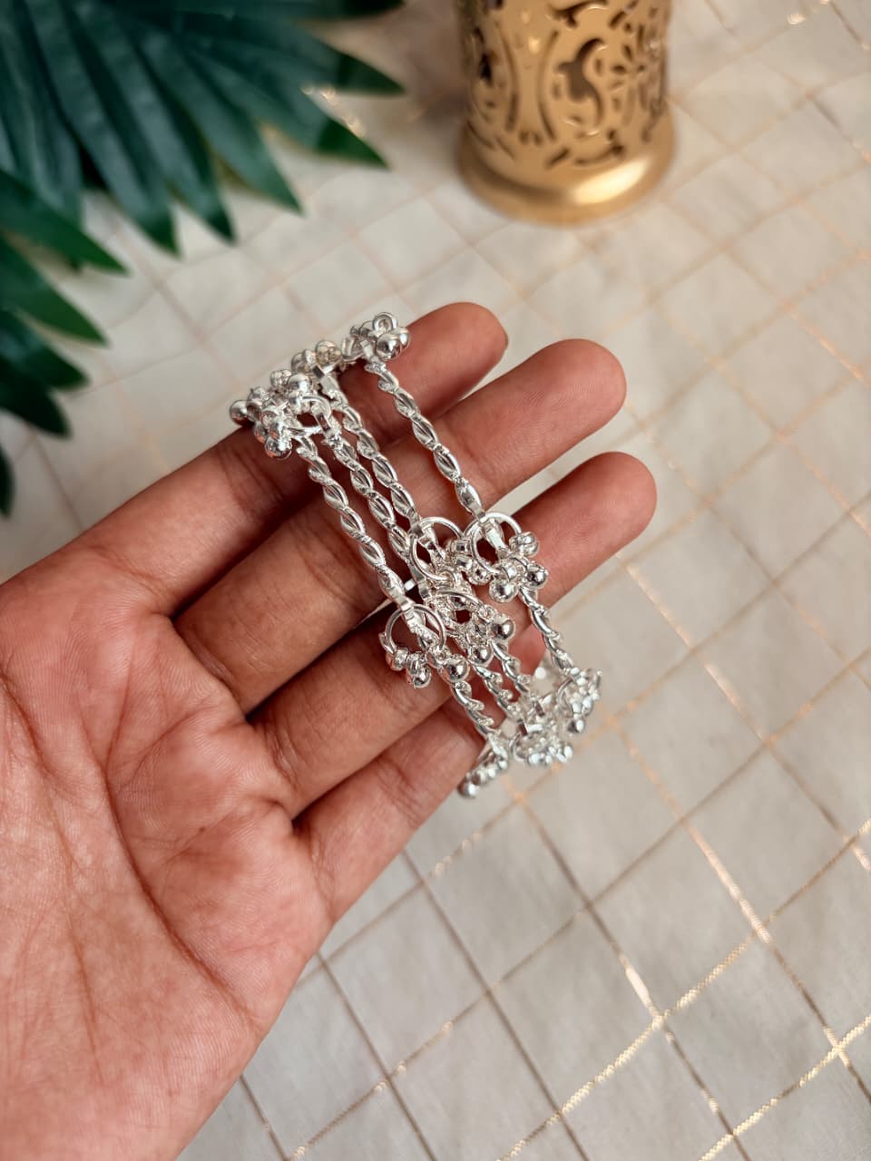 Ghungroo Premium Silver