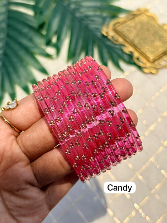 Blossom Glass Bangle