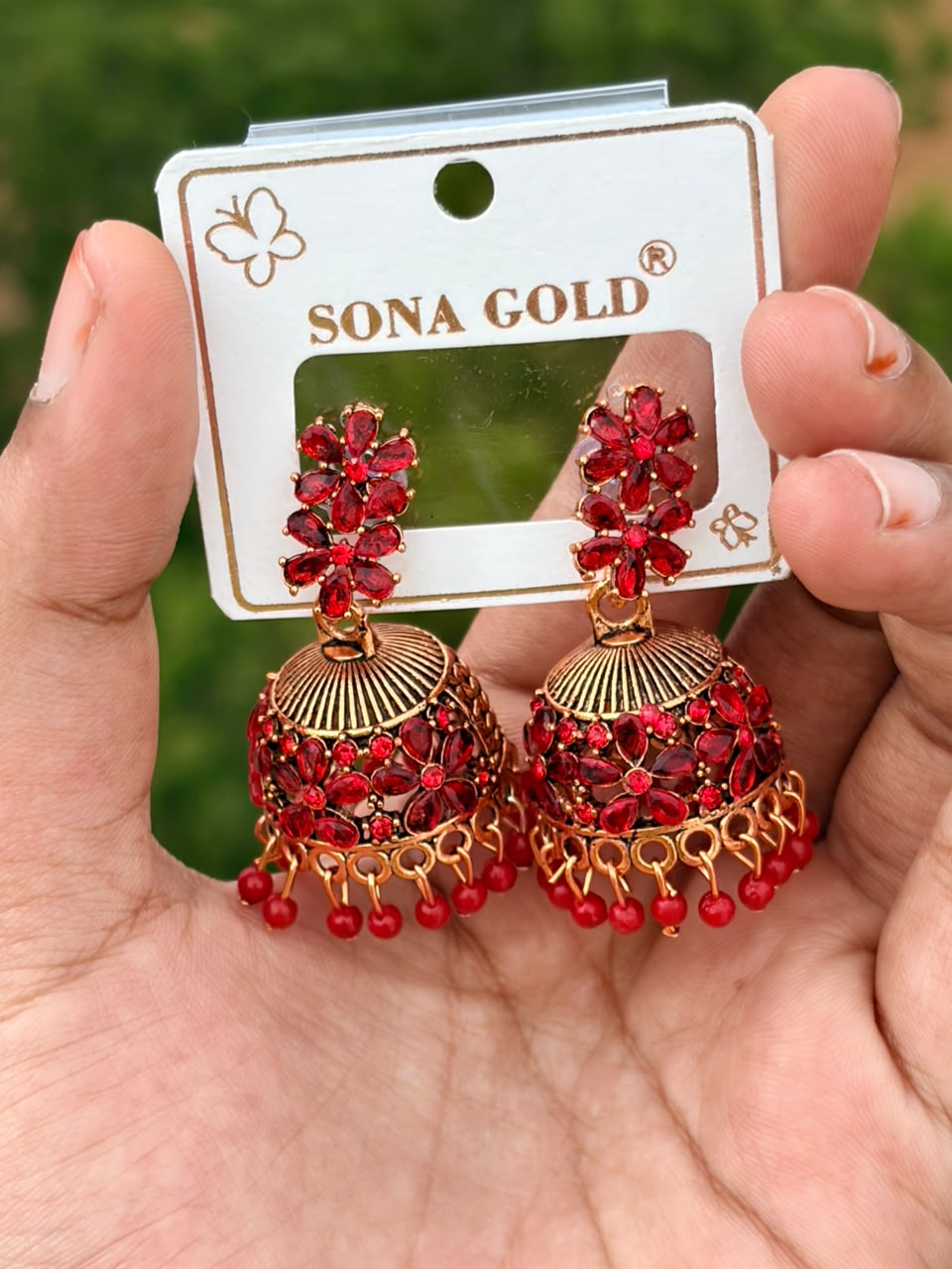Floral Jumka JNB08