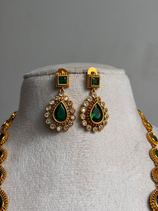 Vibrant Green Necklace NNB198