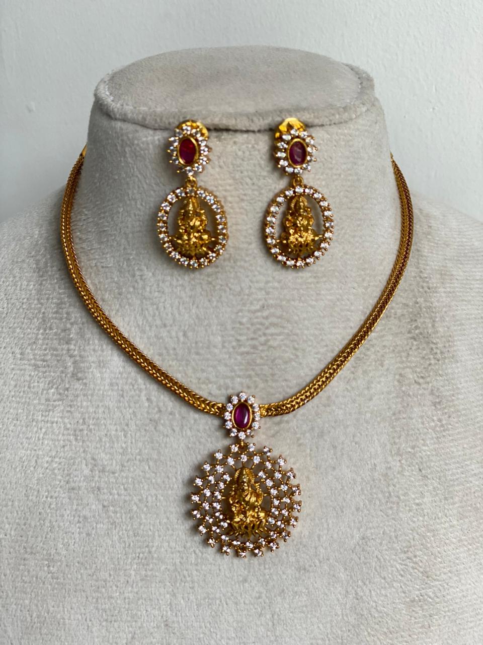 Lakshmi Attigai Necklace NNB371