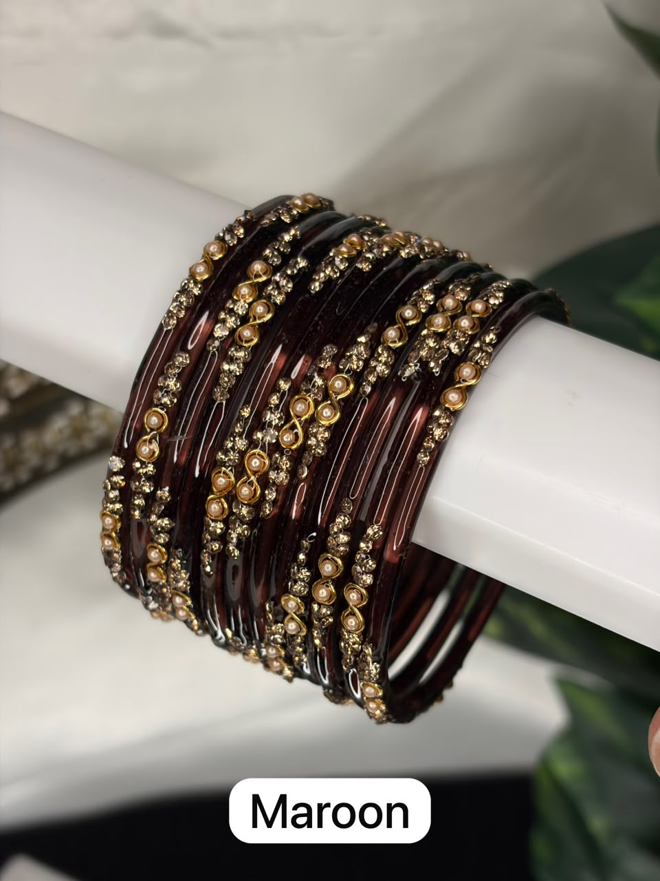 Inifinity Glass Bangles
