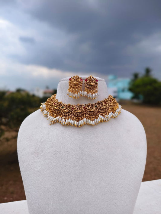 Golden Garland Necklace NNB62