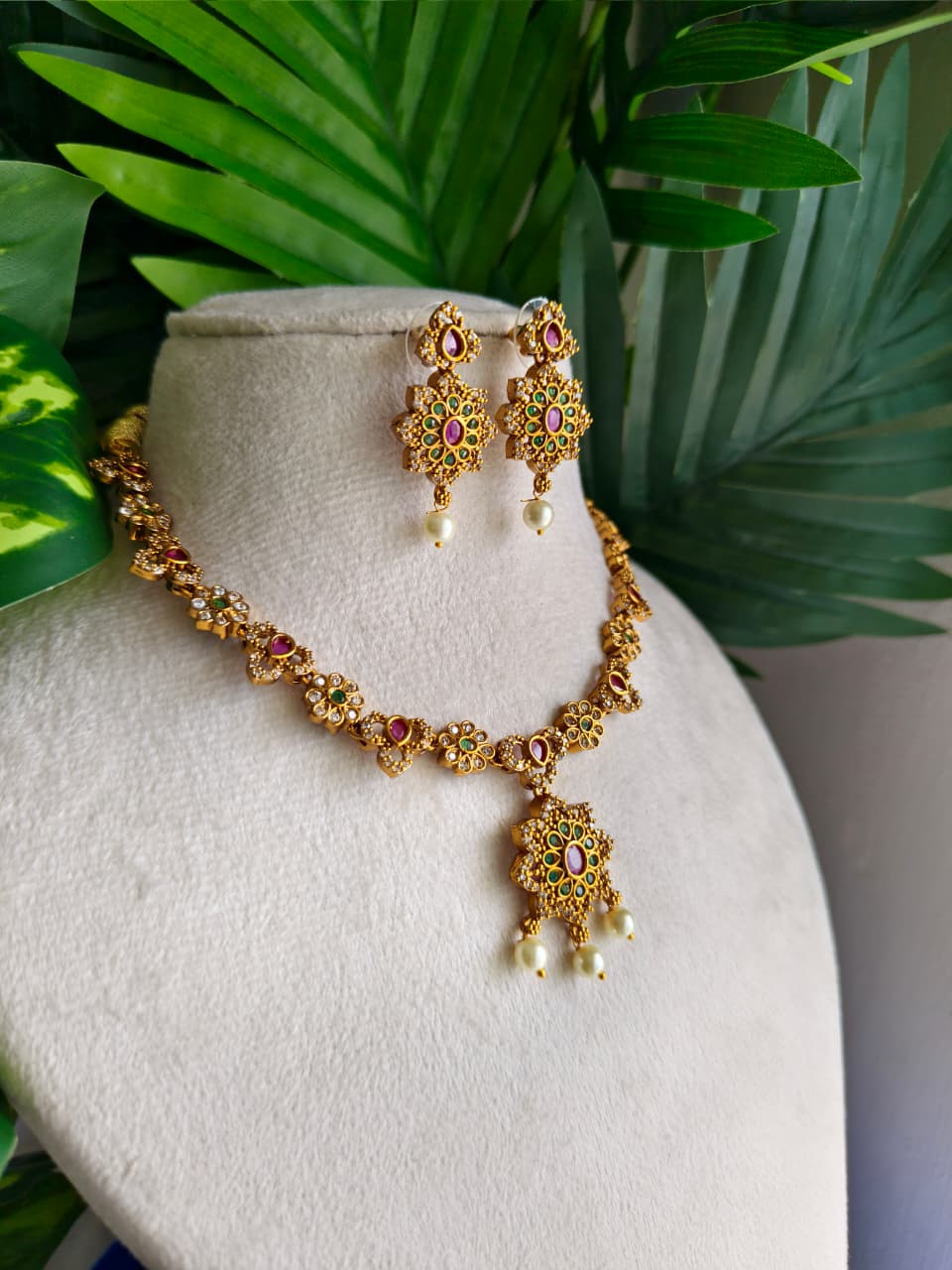 Diya Necklace NNB114