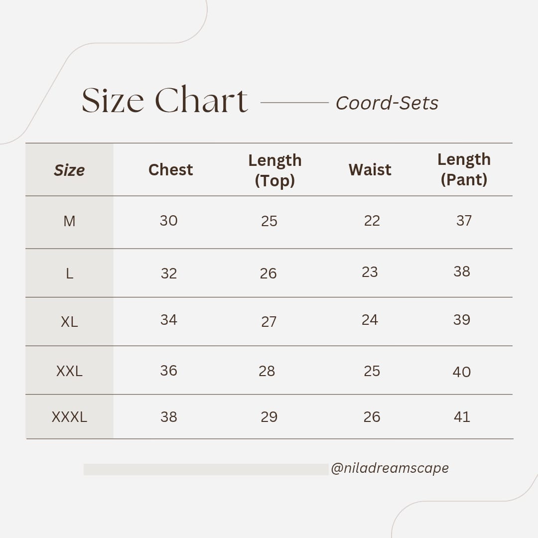 Women Co-ord Set