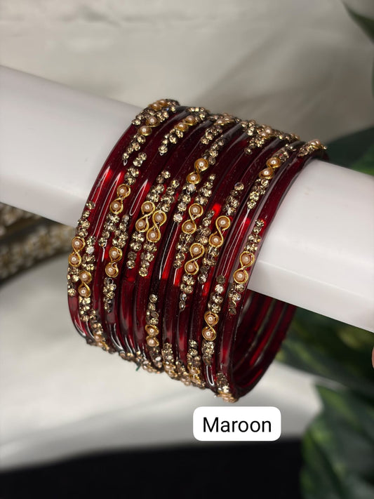 Infinity Glass Bangles