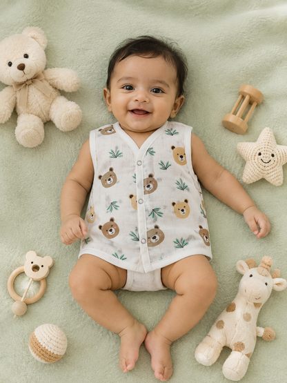 Button Jabla Pure Muslin