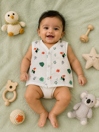 Button Jabla Pure Muslin