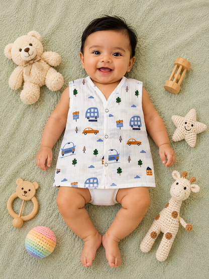 Button Jabla Pure Muslin