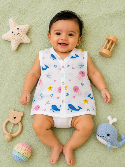 Button Jabla Pure Muslin