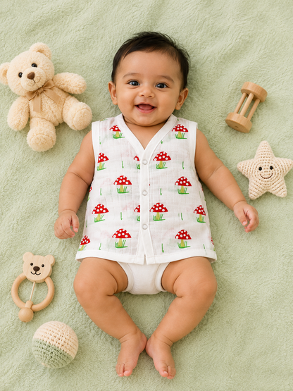 Button Jabla Pure Muslin