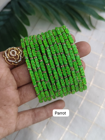 Neelothi Glass Bangles