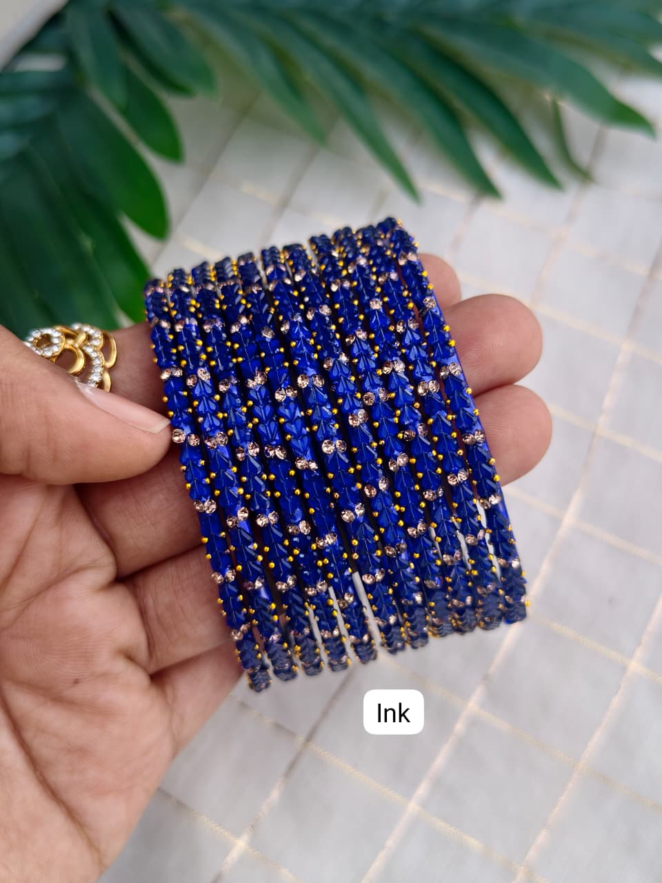 Neelothi Glass Bangles