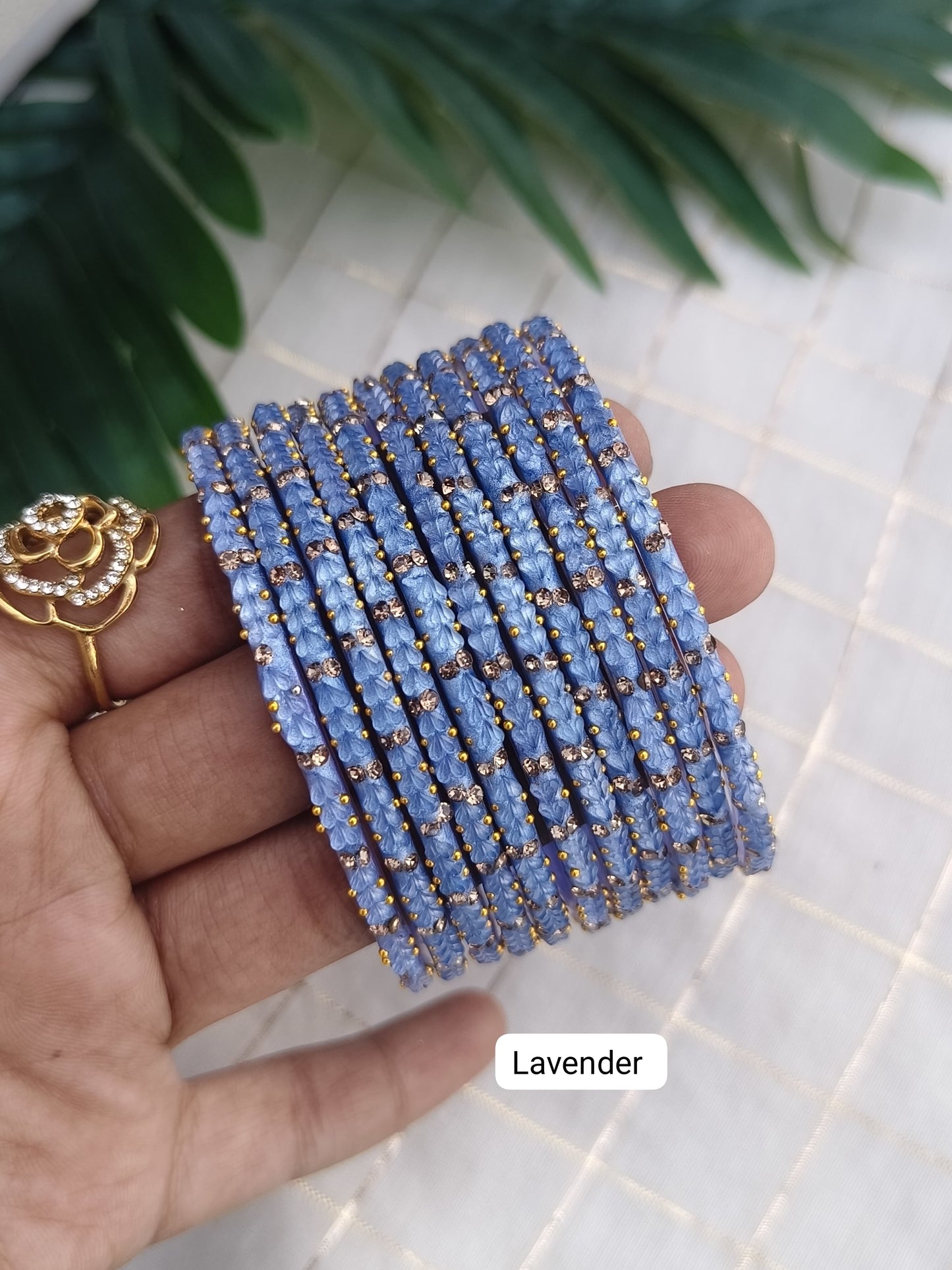 Neelothi Glass Bangles