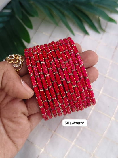 Neelothi Glass Bangles