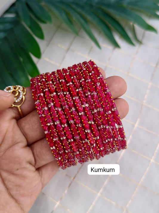 Neelothi Glass Bangles