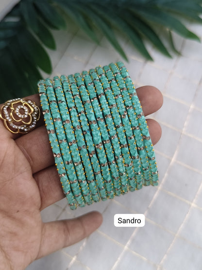 Neelothi Glass Bangles