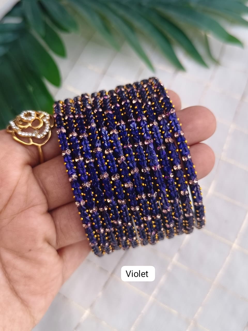 Neelothi Glass Bangles