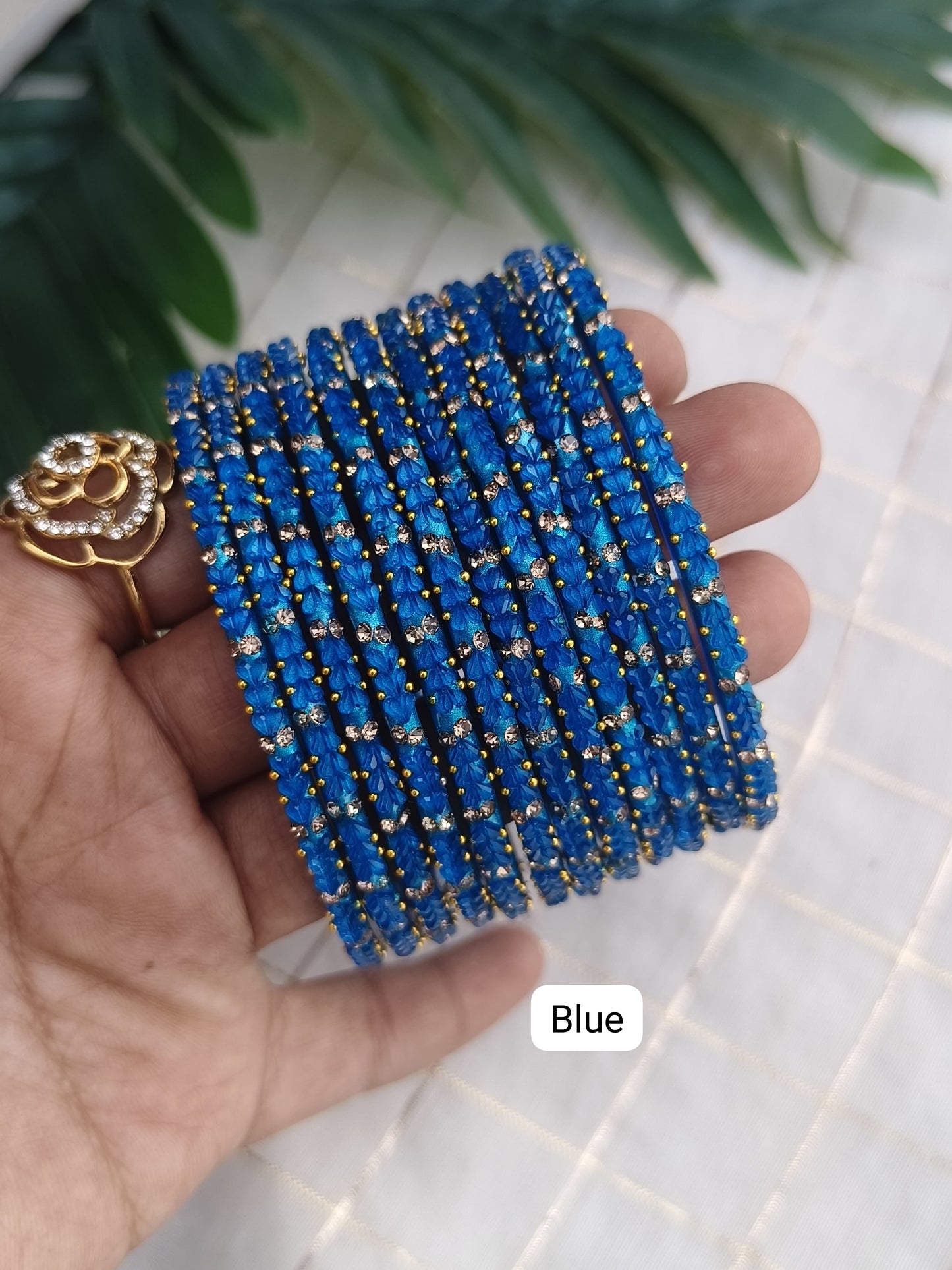 Neelothi Glass Bangles