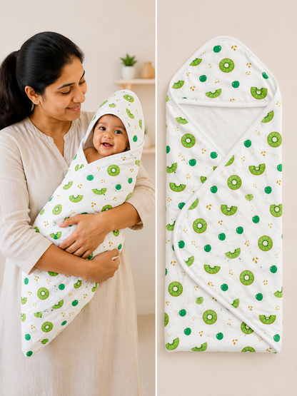 Hooded Towel Pure Muslin