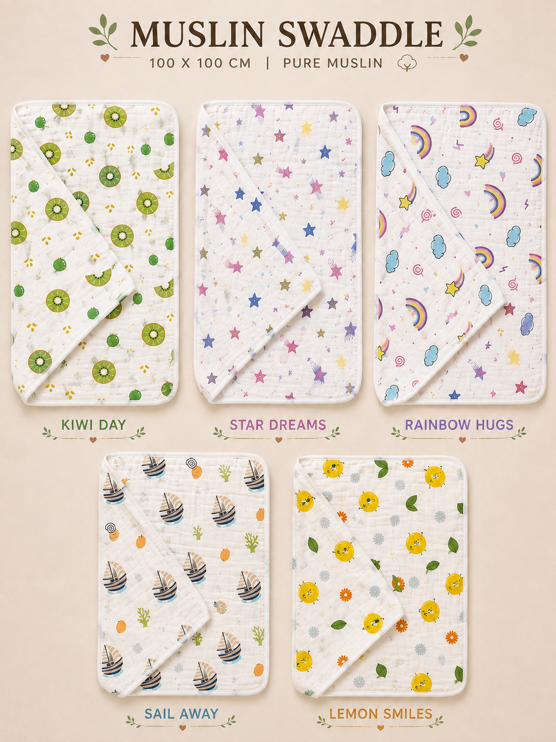 Swaddle Pure Muslin