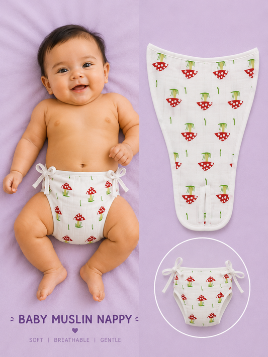 Pure muslin Nappy