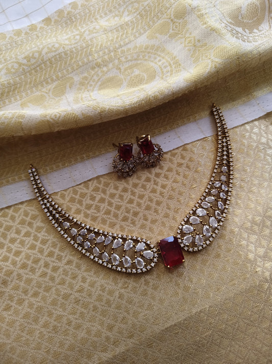 Ruby Necklace NNB24
