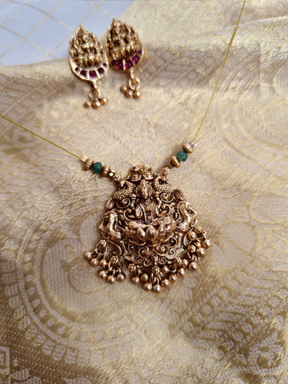 Lakshmi Invisible Necklace NNB52