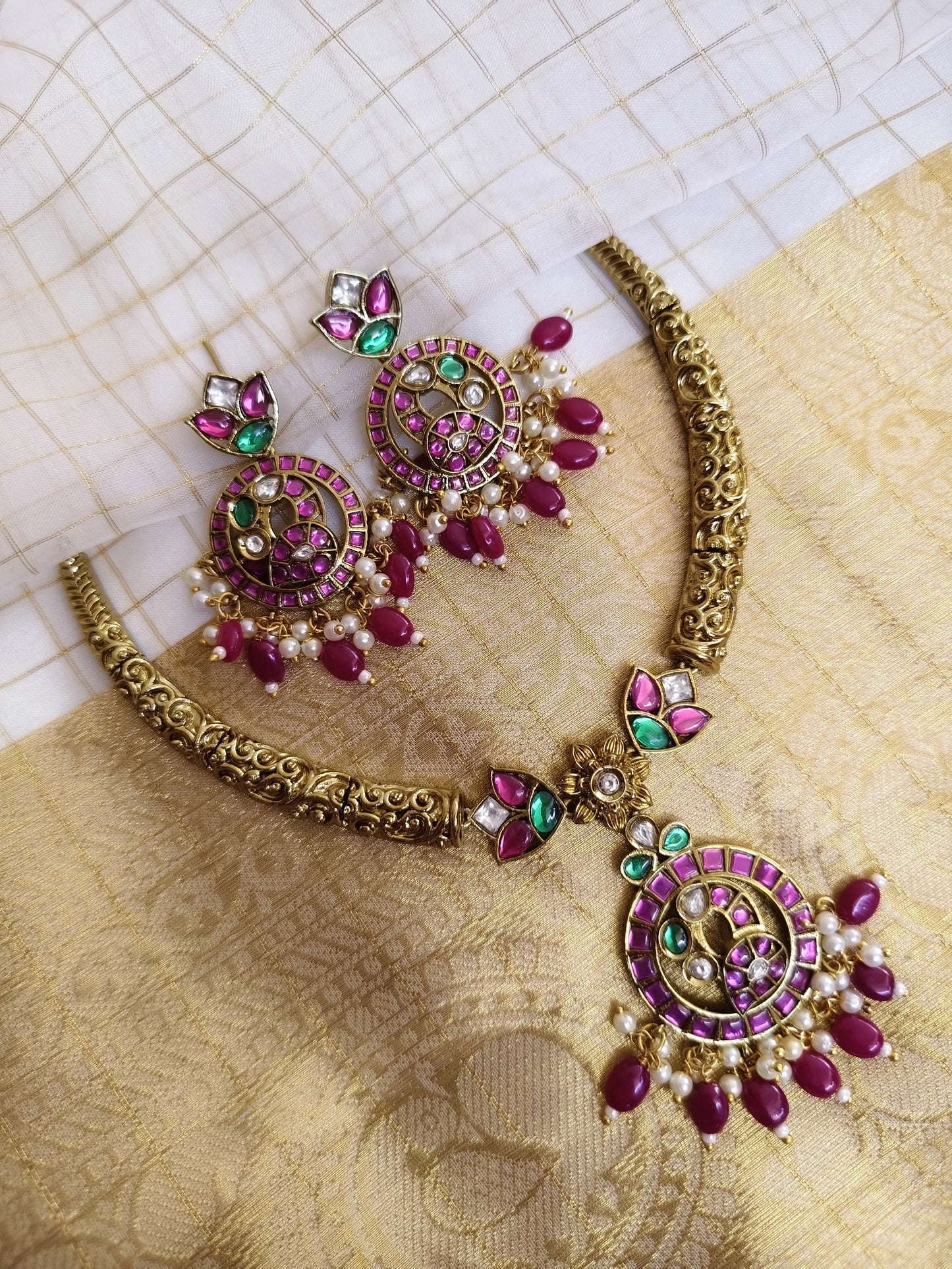 Kundan Necklace NNB48