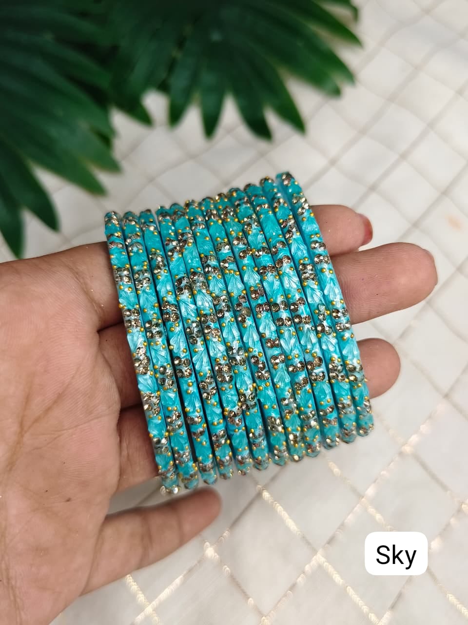 Lily (New colours) Glass Bangles