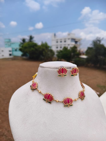 Lotus Necklace NNB86