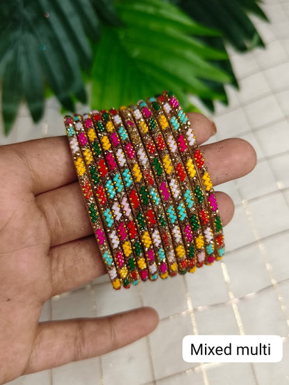 Kiara Glass Bangles