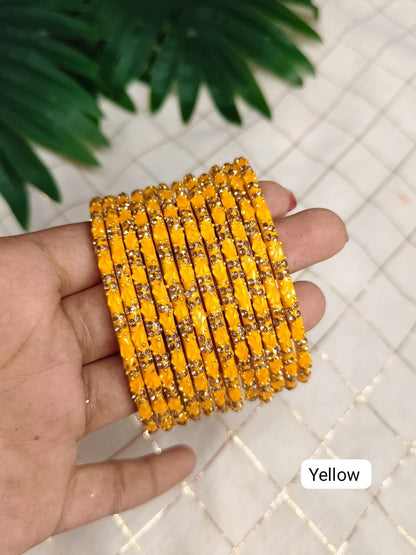 Lily Glass Bangles