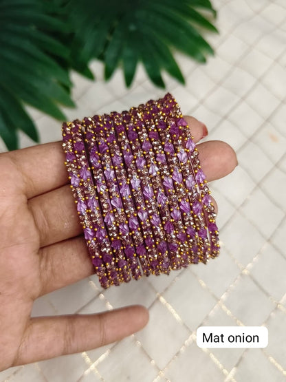 Lily Glass Bangles