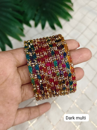 Lily Glass Bangles
