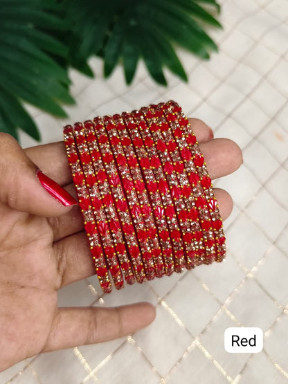 Lily Glass Bangles