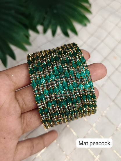 Lily Glass Bangles
