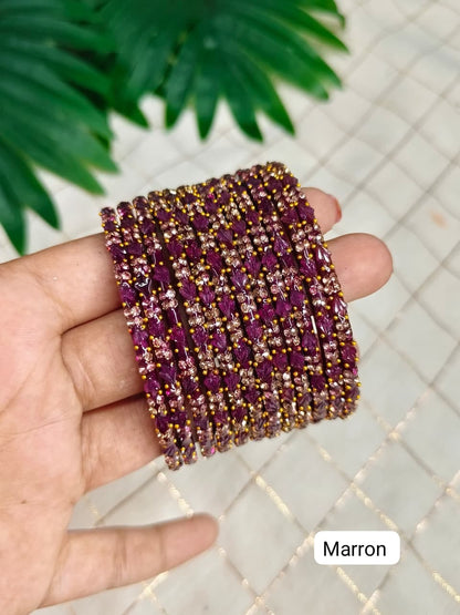 Lily Glass Bangles