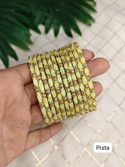 Lily Glass Bangles