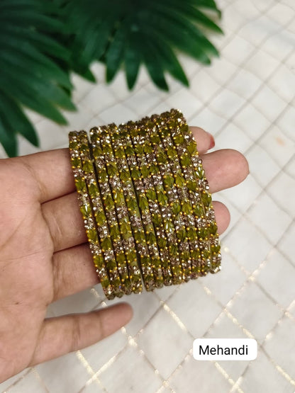 Lily Glass Bangles