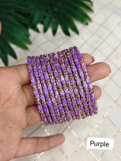 Lily Glass Bangles