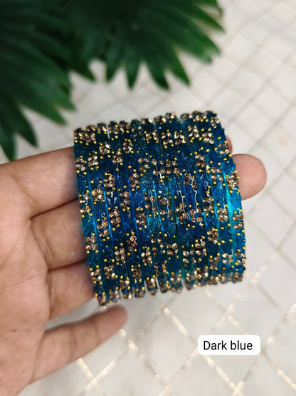 Lily Glass Bangles