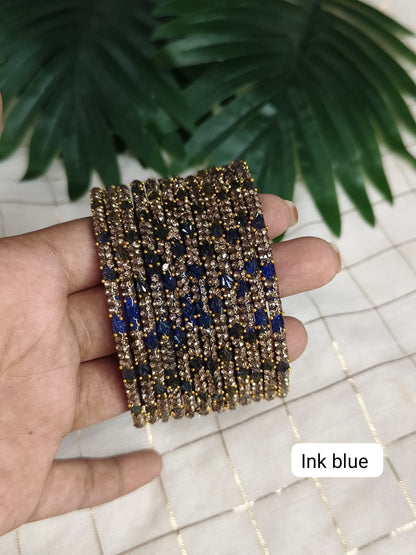 Lily (New colours) Glass Bangles