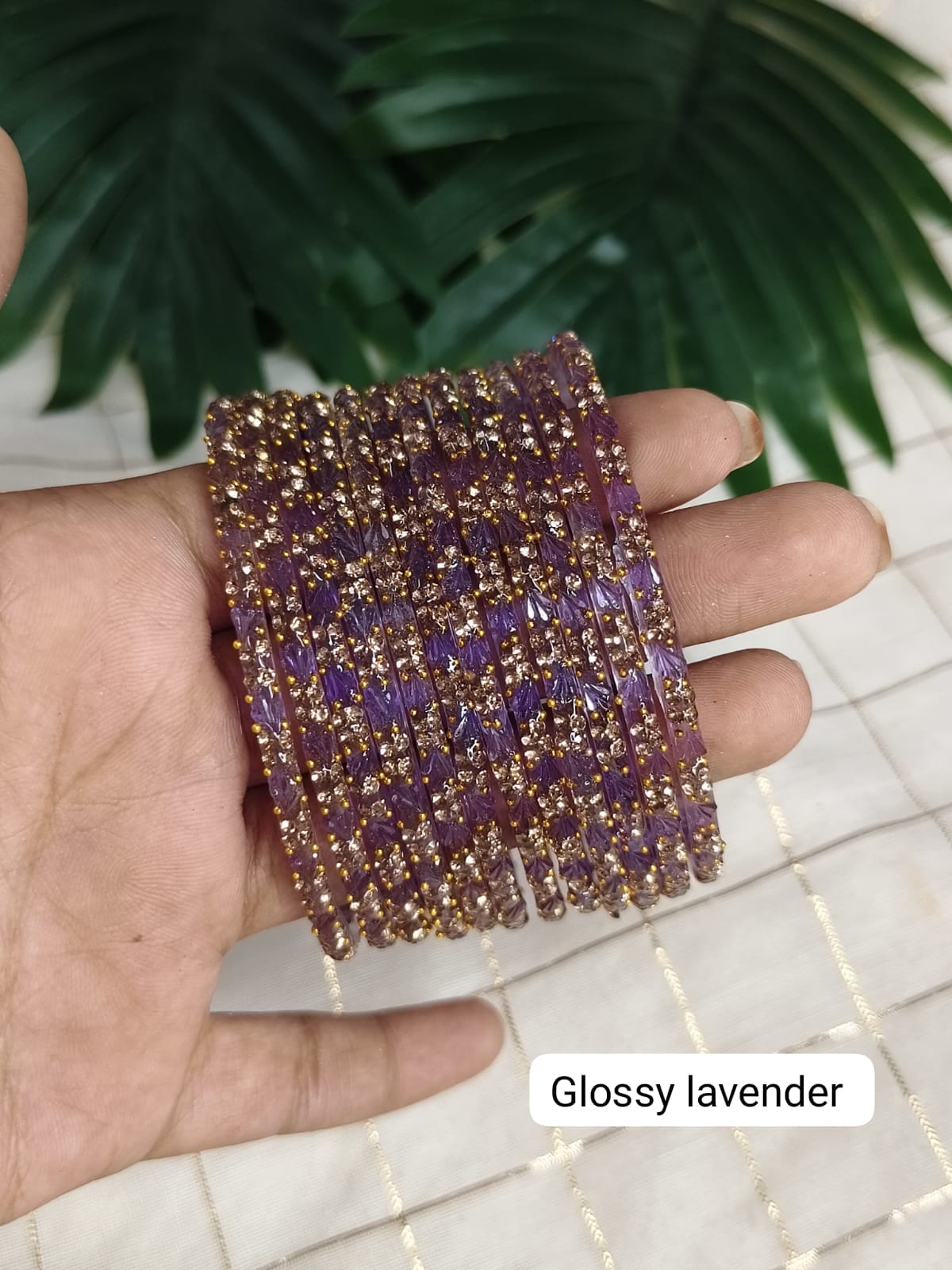 Lily (New colours) Glass Bangles